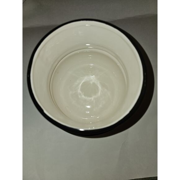 Edible Arrangements Snowman with Top Hat Ceramic Centerpiece Vase Planter Bowl - Picture 4 of 8